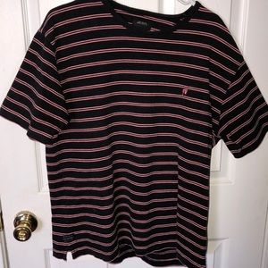Black/Pink Striped 10 Deep Shirt